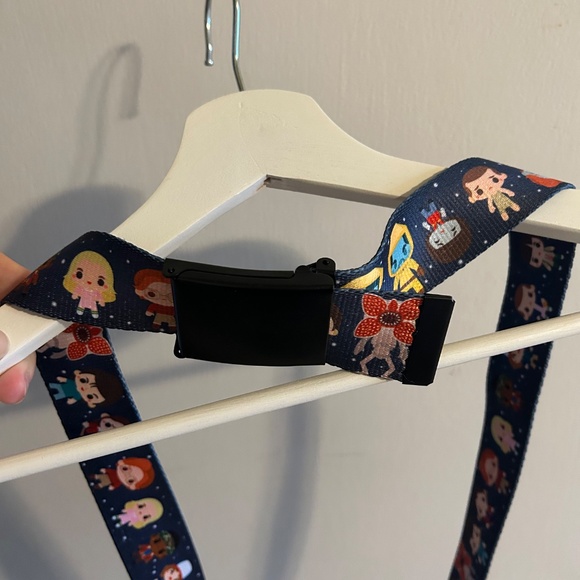 Loungefly Stranger Things Chibi Character Web Belt - Picture 2 of 6